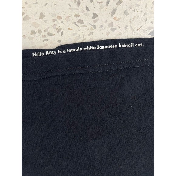 Vtg Johnny Cupcakes Women Medium Black TShirt Hello Kitty Streetwear Kawaii Cute - Picture 6 of 11